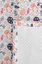 Rabbit Floral Pink Girls' Pique Set-Pastel Navy Blue Gray Baby Room Bedspread-160X220 cm - 7