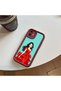 Redmi 15 5g Compatible Case Camera Protector Burgundy Silicone Couple Phone Case Girl Pattern - 5