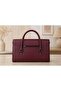 BAGCO Women's Leather Handbag with Matching Wallet | Large Office Work Bag | Rectangular Top Handle Handbag | 37 × 23 × 11 cm - 4
