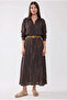 Batik Patterned Organic Fabric Shirt Skirt Lined Set