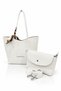 Multi-Compartment Zippered Women's Hand and Shoulder Bag - 2