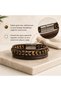 Men's Bracelet Natural Stone Design Original Leather Bracelet Series – Real Natural Stone Tiger's Eye - 2