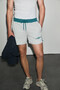 Lebrija Men's Organic Cotton Elastic Waist Printed Detailed Grimelange Shorts - 2