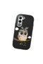 Oppo A5 Compatible Case Camera Protective Black Silicone Couple Phone Case Owl Patterned - 3