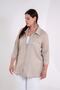 Women's Plus Size Zipper Detailed Shirt - 8