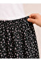 Girl's Long Skirt Summer Patterned Elastic Waist Comfortable Loose Skirt - 3