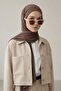 Practical Combed Cotton Shawl with Headphone and Glasses Entrance, Ps-94 - 3