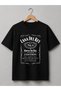 Black Women's Oversize Lana Del Rey Design 100% Cotton Premium Printed T-Shirt