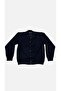 Boy's Buttoned Navy Blue Cardigan 12/15 Years - 3