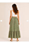 Women's Long Loose Hijab Patterned Skirt - Women's Modest Skirt - 4
