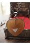 Agate Stone Natural Stone Heart Model Necklace with Wooden Box - 2
