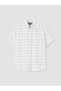 Lcwaikiki Classic Beige Standard Fit Dobby Men's Shirt - 5
