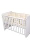 Bed side protector Top Bottom Set 4 pieces, 60x120 cm, Beige
