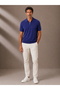 Half-Zip Premium Polo Collar Knitwear T-Shirt - Cotton & Tencel - 2