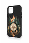 iPhone 11 Pro Compatible Compass Forest Pattern Silicone Case - 4
