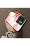 Infinix Smart 9 Compatible Silicone Edge Hard Back Case Couple Phone Case with Floral Pattern - 4