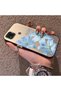Poco C31 Compatible Silicone Edge Hard Back Case Couple Phone Case with Floral Pattern - 2