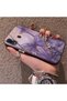 Samsung Galaxy A30 Compatible Silicone Edge Hard Back Case Couple Phone Case Butterfly Pattern - 2