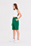 Women's Cotton Capri B. Green-7003