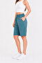 Women's Cotton Capri Petrol-7003 - 2