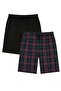 Cotton Regular Fit Tie Pocket 2-Piece Pajama Package Shorts Men's Shorts 6574004S2