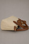 Herringbone Knitted Textured Straw Shoulder and Hand Bag 255 - 3