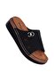 480-26 Elite Black Women's Daily Comfortable Slippers