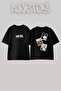 Central Cee_60 Design Printed Oversize Black T-Shirt