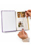 Sunflower Patterned Magnetic Adhesive Photo Album Hard Cover 30 Pages - 4