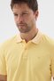 Yellow Polo Collar Pique Short Sleeve Slim Fit 100% Cotton T-Shirt 1011260171 - 4