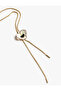 Floral Y Necklace - 2