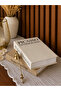 Fabric Decorative Book Box Set of 2 - Hidden Storage Box Black Beige Modern Home Decoration - 2