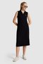 Women's Black Knitted Dress 50321807-Vr046 - 3
