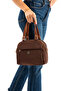 Women's Faux Leather Adjustable Crossbody Strap Smart Casual Shoulder and Hand Bag - 4