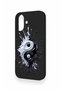 iPhone 16 Compatible Good and Bad Pattern Silicone Case - 4