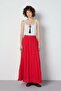 Yues Vual Fringed Skirt Red 29062 - 7