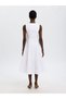 Rochie midi din bumbac - 3