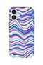 iPhone 17 Compatible Printed Transparent Phone Case |   Collection: Colorwave Flux