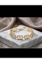Premium Stainless Steel Tarnish-Resistant Zircon Stone Bracelets - 2