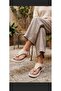 219 Women's Comfort Sandals with Toe Clasp