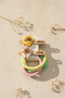 Set of 2 Snap Hair Clips and Colorful Hair Ties with Cute Animal Figures for Kids - 5