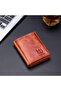 Large Capacity Genuine Leather Bifold Wallet/ Holder for Men with 15 Card Slots QB-027 - 2