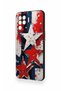 Oppo Reno 5 Lite Compatible Star Flag Patterned Silicone Case - 4