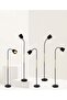 Modern 135cm Floor Lamp, Adjustable Neck, 12W Smart LED with App & Remote, Dimmable Reading Light, UK Plug for Living Room & Bedroom - 5
