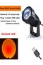 2 Pcs Sunset Mood Atmosphere Projection Lamp LED Night Light for Aesthetic Room Decoration Ambient Lighting Photography Backdrop and Visual Art 8x7.5x10 cm - 6