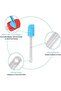 Excefore Silicone Spatula Set, 4 PCS Colorful Cake Cream Butter Spatula, Kitchen Silicone Mixing Scraper Tool for Cooking and Baking - 4