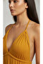 Bolivia Women's Halter Neck Backless Modal Maxi Dress - 5