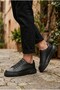 Black (Black Sole) Lace-Up Men's Casual Shoes - 5