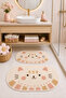 Digital Non-Slip Washable Double Modern Bath Mat Bath Rug Bathroom Decor (40x60+60x90 cm)