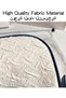 Women's Versatile Fabric Shoulder Bag, Ladies Portable Fashionable Armpit Bag Side Bag Carry Bag - 2